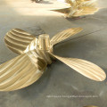 marine bronze propeller solas boat propeller 1400mm Diameter ship propeller